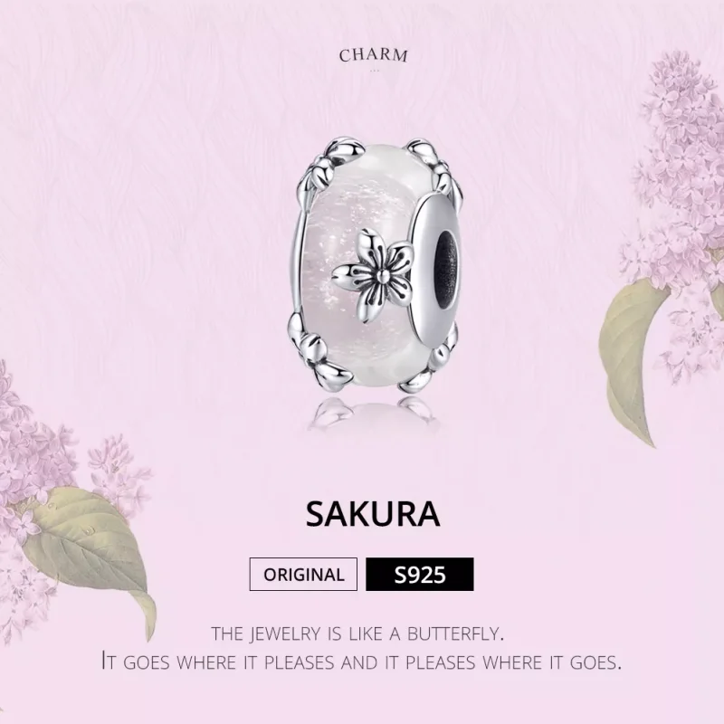 (bild till) Pandora Stil Berlock Sakura - Scc1302 - View 2