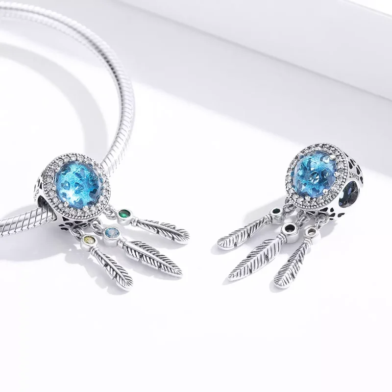 (bild till) Pandora Stil Berlock Sapphire Dream Catcher - Scc1384 - View 2
