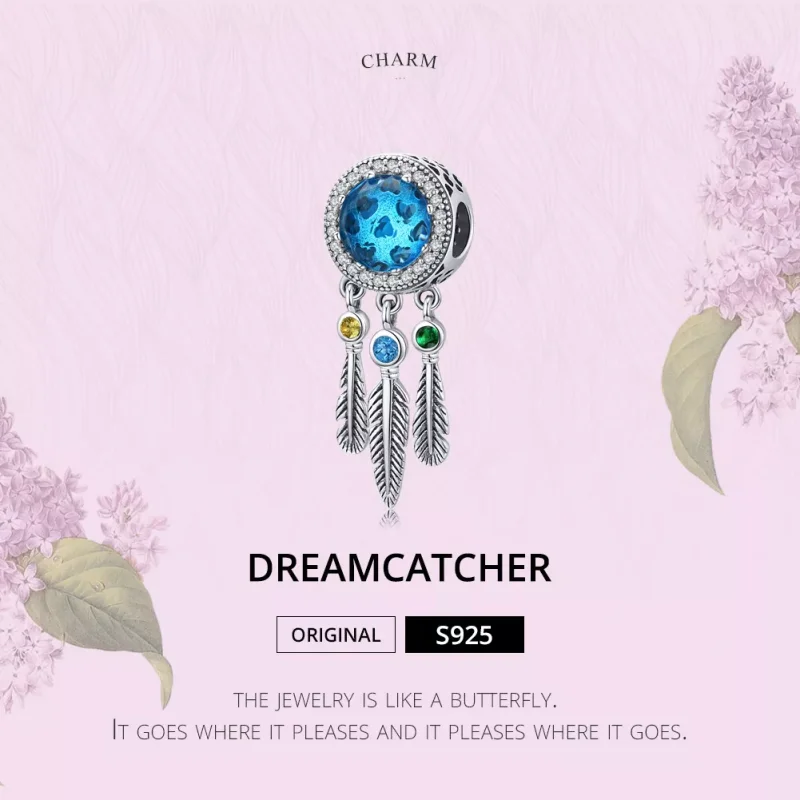 (bild till) Pandora Stil Berlock Sapphire Dream Catcher - Scc1384 - View 6