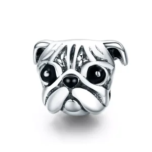 (bild till) Pandora Stil Berlock Shar-Pei Hund - Scc834