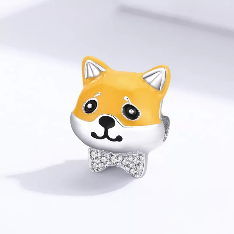 (bild till) Pandora Stil Berlock Shiba Inu - Bsc188 - View 3