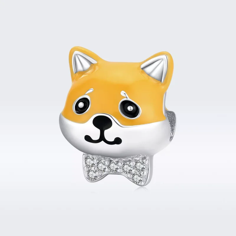 (bild till) Pandora Stil Berlock Shiba Inu - Bsc188 - View 5