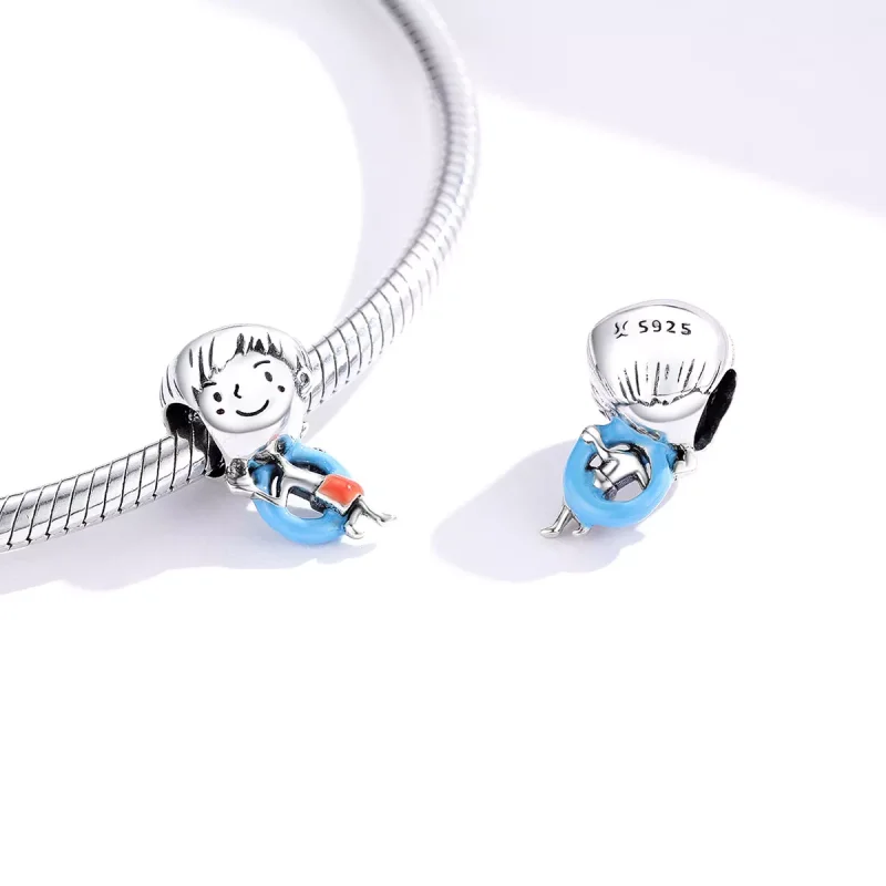 (bild till) Pandora Stil Berlock Shunshine Baby Boy - Scc1526 - View 4