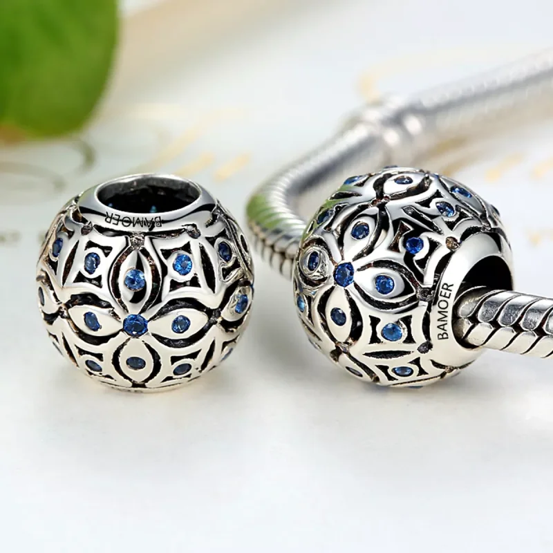 (bild till) Pandora Stil Berlock Sommarblomma - Scc059 - View 4