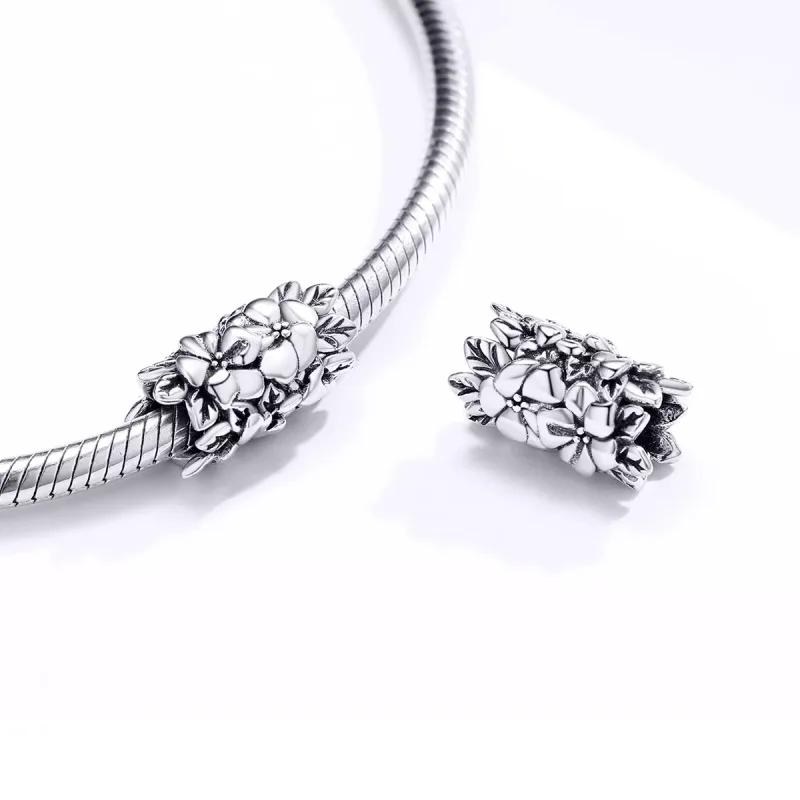 (bild till) Pandora Stil Berlock Sommarblomma - Scc1488 - View 4