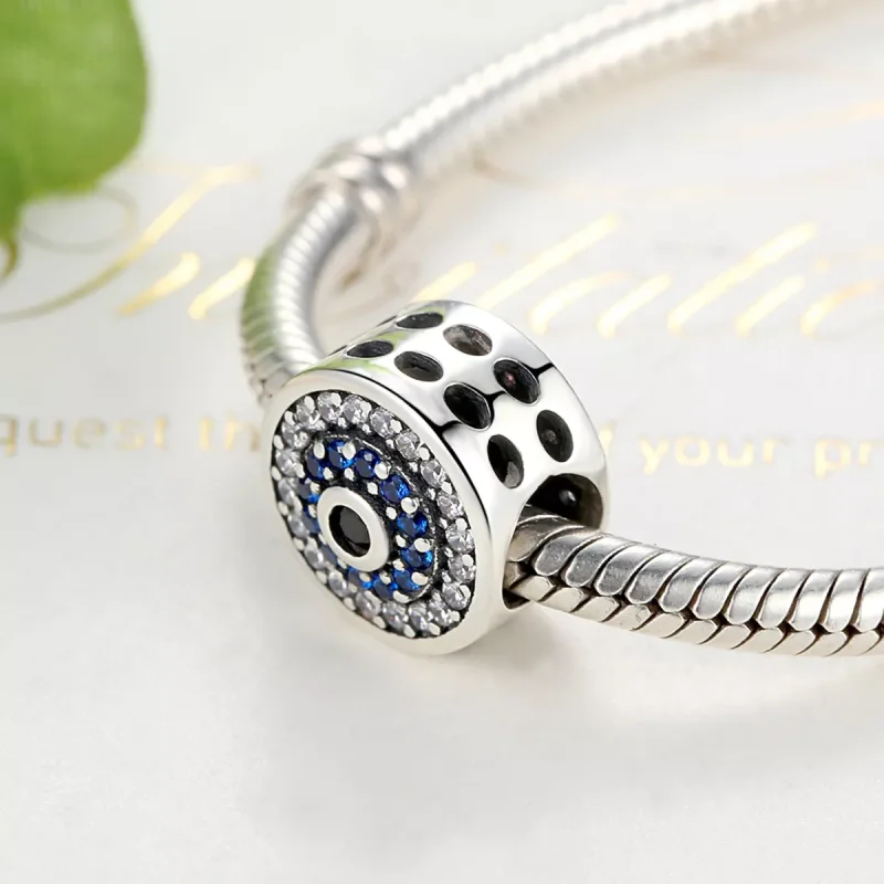 (bild till) Pandora Stil Berlock Sparkle Eye - Scc092 - View 3