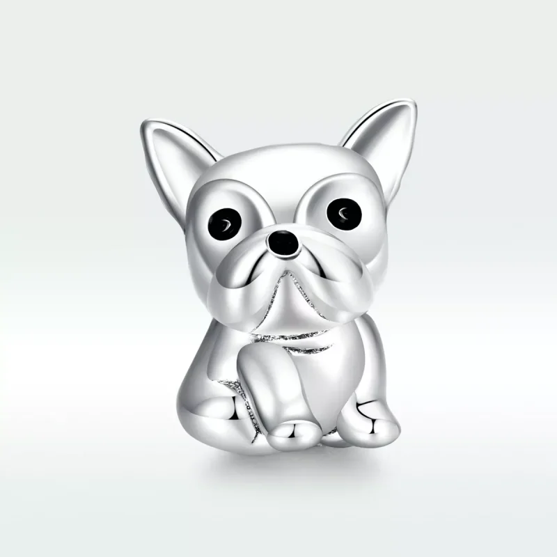 (bild till) Pandora Stil Berlock Söt Frenchie Bulldog - Scc1599 - View 5
