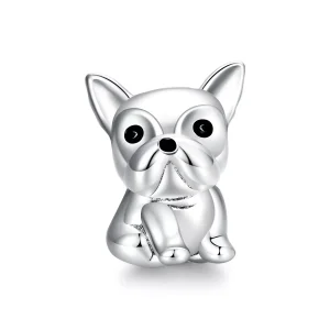 (bild till) Pandora Stil Berlock Söt Frenchie Bulldog - Scc1599