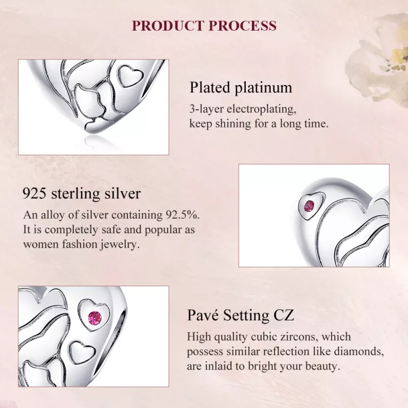 (bild till) Pandora Stil Berlock Star In Love - Bsc216 - View 7