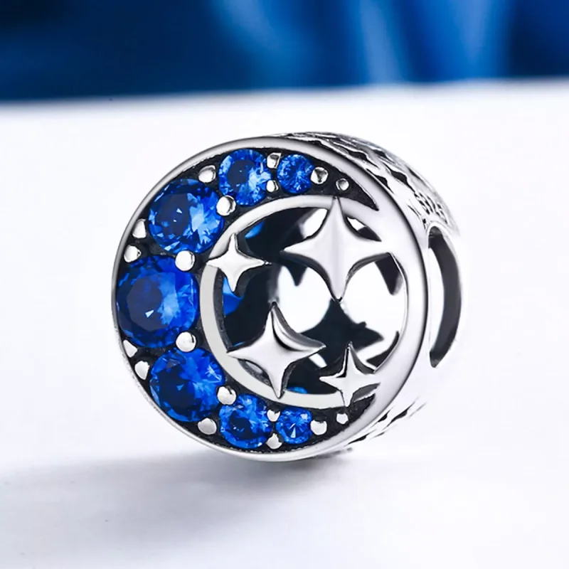 (bild till) Pandora Stil Berlock Star Moon Myth - Scc184 - View 3