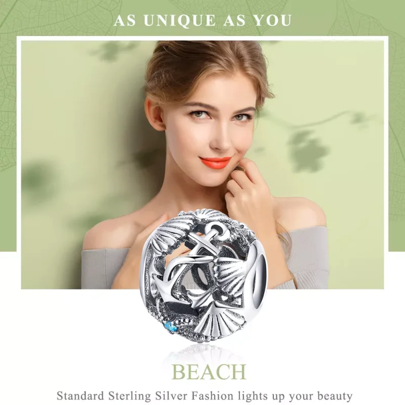 (bild till) Pandora Stil Berlock Strand - Scc995 - View 6