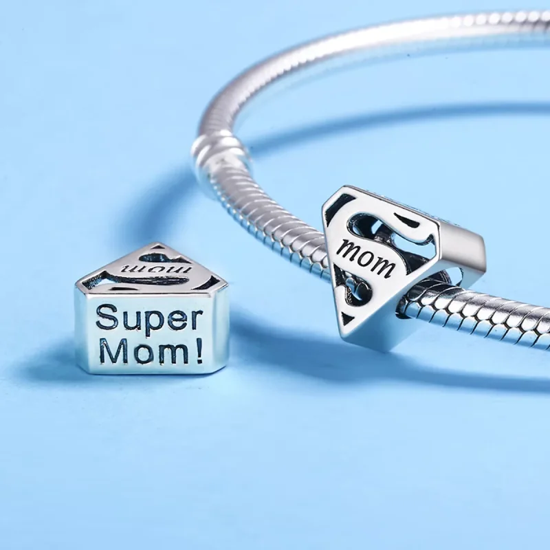 (bild till) Pandora Stil Berlock Super Mamma - Scc429 - View 5