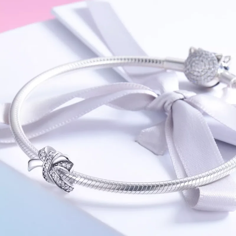 (bild till) Pandora Stil Berlock Sweet Bow - Scc773 - View 3