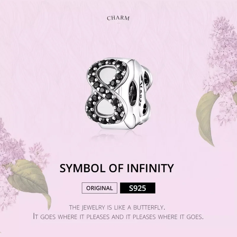 (bild till) Pandora Stil Berlock Symbol För Oändlighet - Scc1498 - View 6