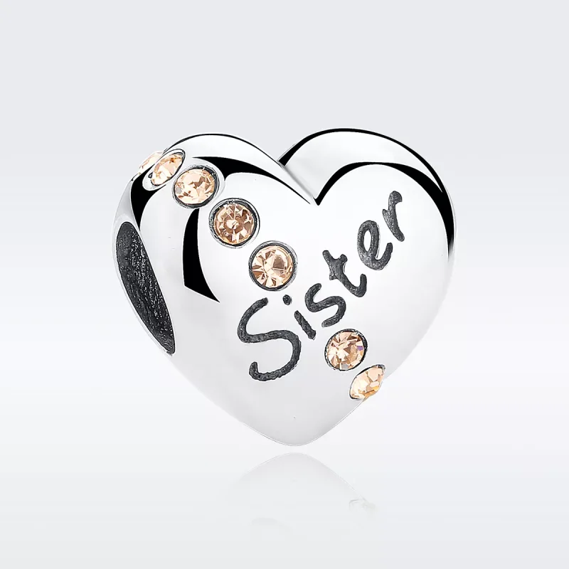 (bild till) Pandora Stil Berlock Syster - Scc008 - View 5