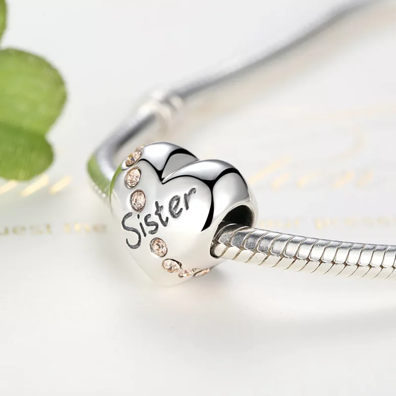(bild till) Pandora Stil Berlock Syster - Scc008 - View 6
