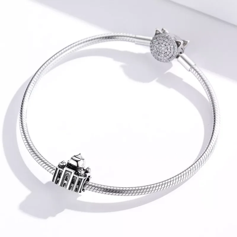 (bild till) Pandora Stil Berlock Taj Mahal - Scc1542 - View 2