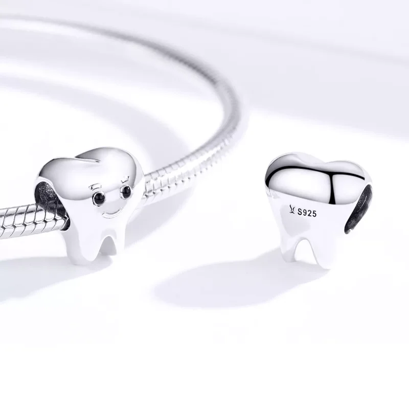(bild till) Pandora Stil Berlock Tand - Scc1401 - View 4