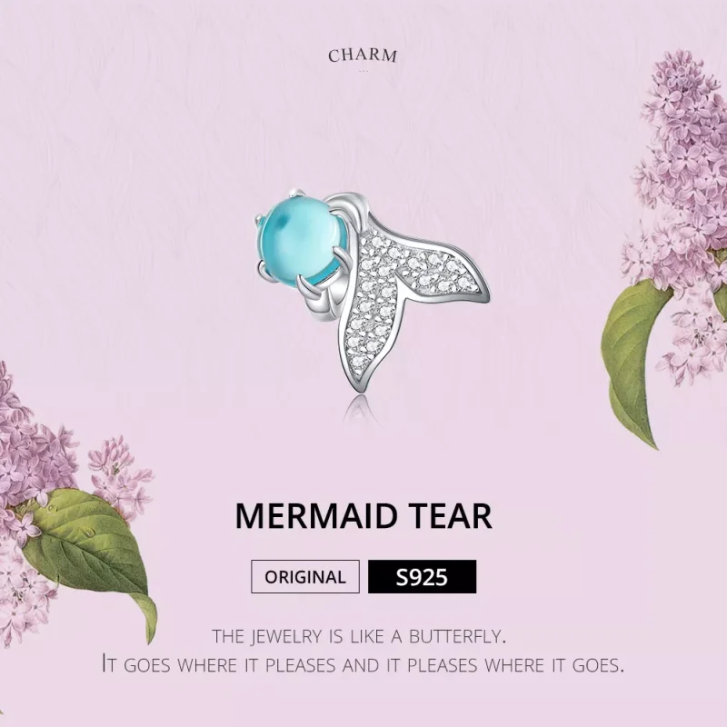 (bild till) Pandora Stil Berlock Tears Of Mermaid - Scc1226 - View 2