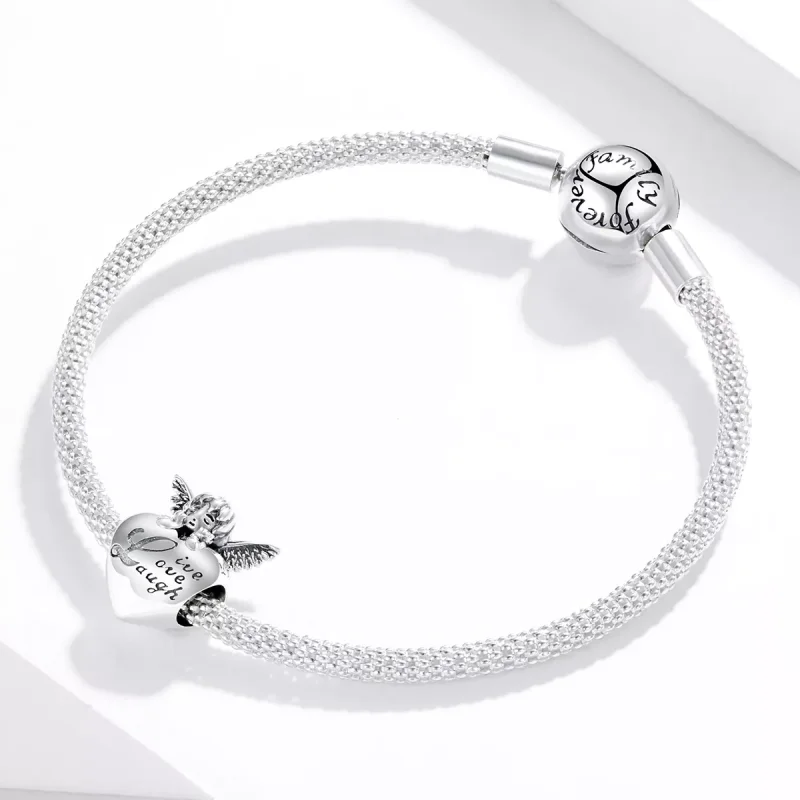 (bild till) Pandora Stil Berlock Thanksgiving Angel - Scc1633 - View 3