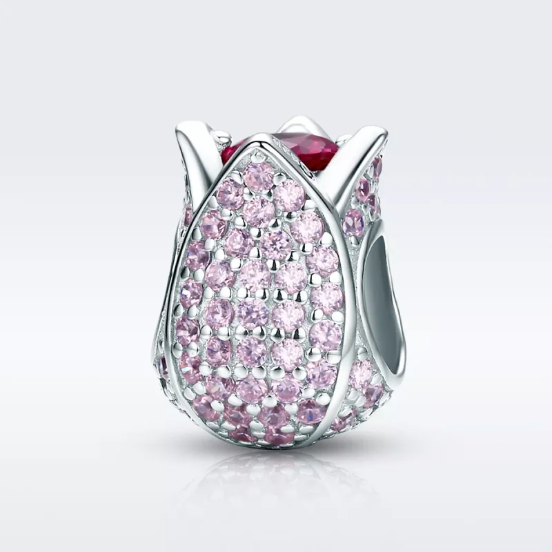 (bild till) Pandora Stil Berlock Tulpan - Scc569 - View 2
