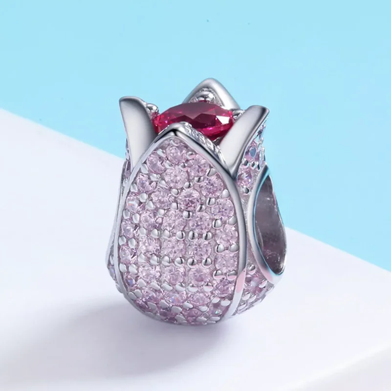 (bild till) Pandora Stil Berlock Tulpan - Scc569 - View 4