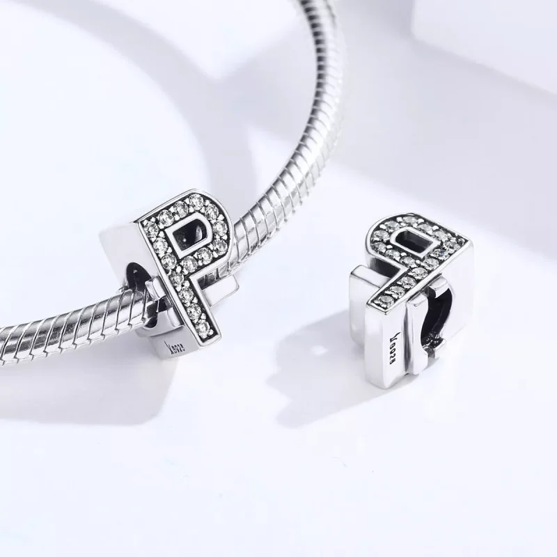 (bild till) Pandora Stil Berlock Valuta Rubel - Scc1271 - View 4