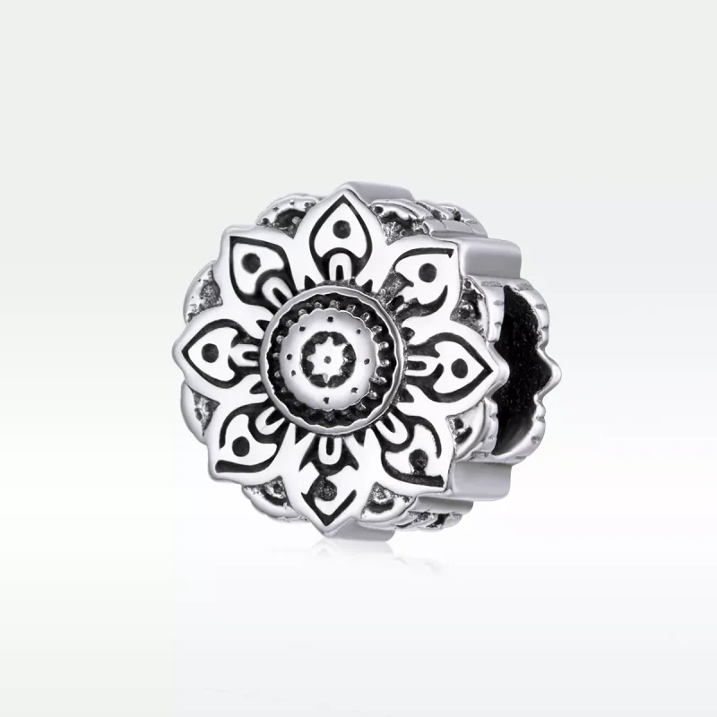 (bild till) Pandora Stil Berlock Vintage Lotus - Scc1823 - View 5