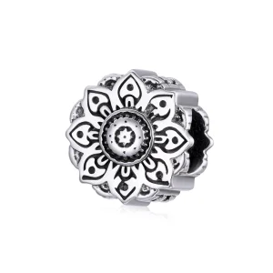 (bild till) Pandora Stil Berlock Vintage Lotus - Scc1823