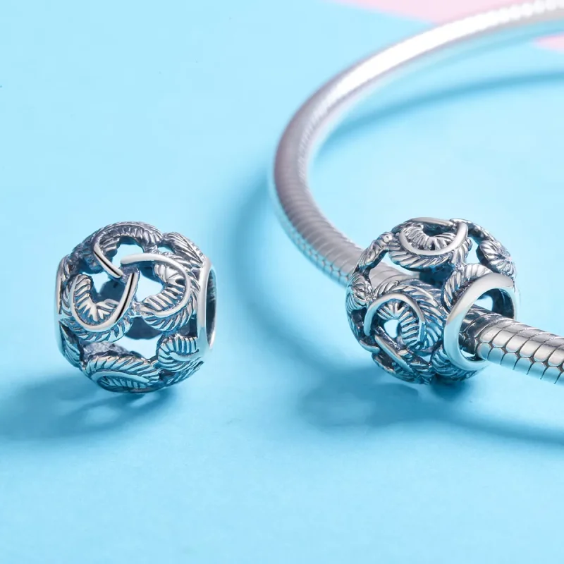 (bild till) Pandora Stil Berlock Vintage Vingar - Scc810 - View 3