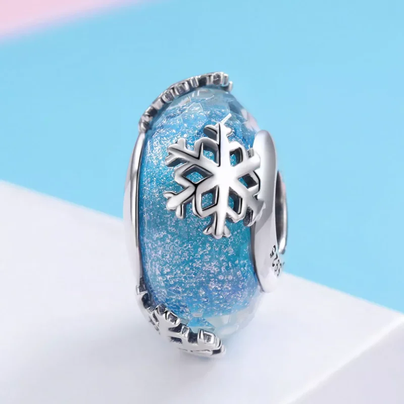 (bild till) Pandora Stil Berlock Vinterfrysta Snöflingor - Scc862 - View 2