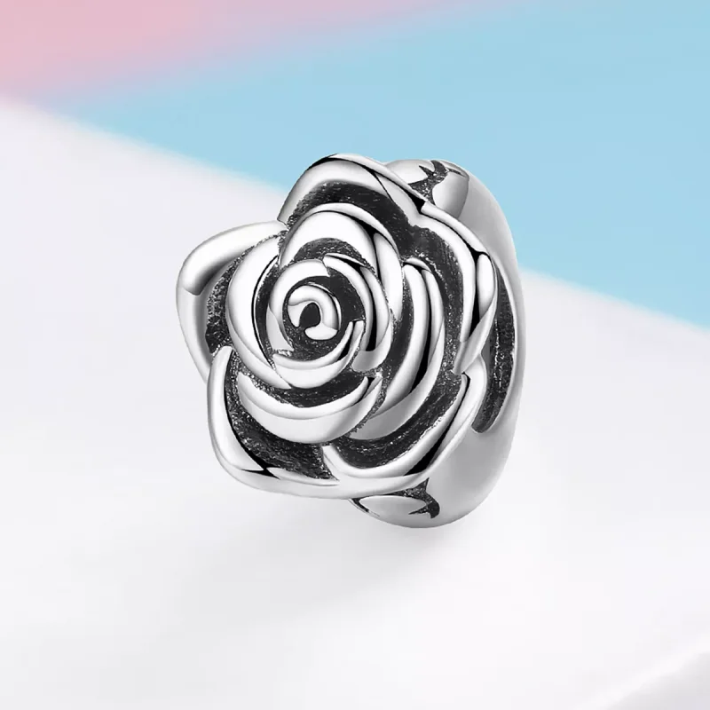 (bild till) Pandora Stil Berlock Vit Ros - Scc1101 - View 2