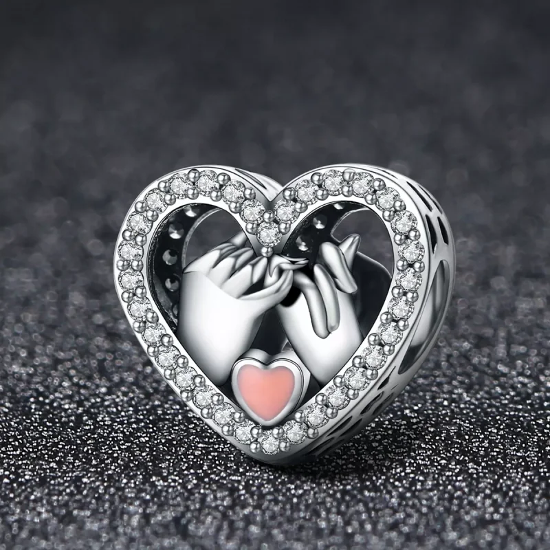(bild till) Pandora Stil Berlock Vår Pinky Promise Forever - Scc167 - View 2
