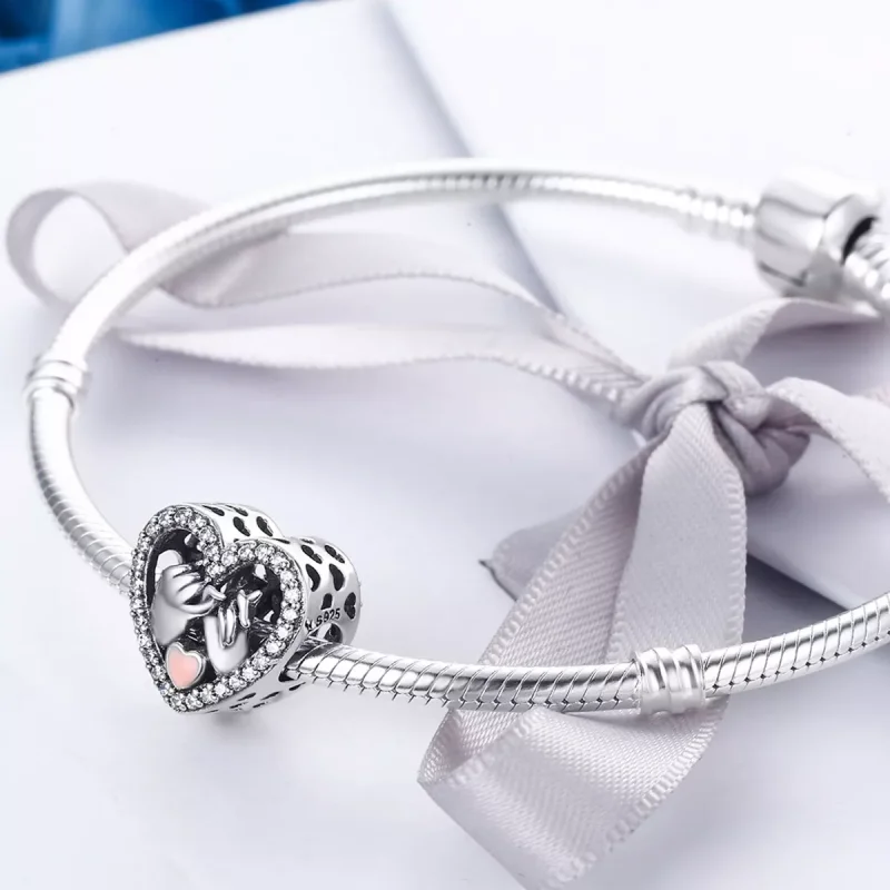 (bild till) Pandora Stil Berlock Vår Pinky Promise Forever - Scc167 - View 4