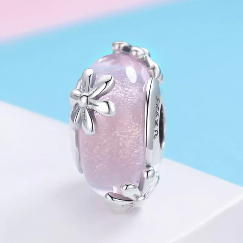 (bild till) Pandora Stil Berlock Vårblommor - Scc860 - View 2