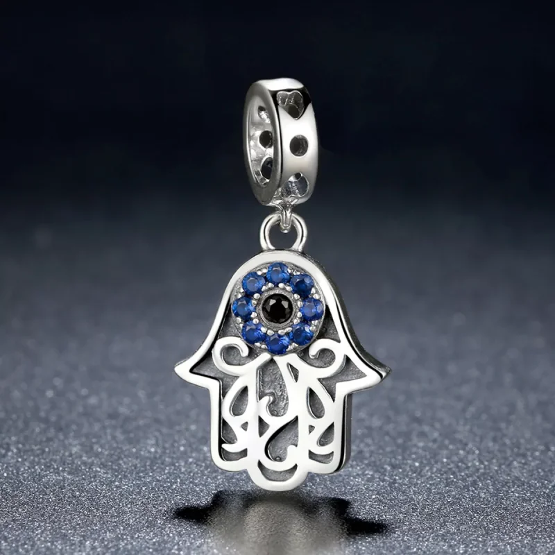 (bild till) Pandora Stil Hängberlock Hamsa Hand - Scc085 - View 5