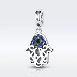 (bild till) Pandora Stil Hängberlock Hamsa Hand - Scc085