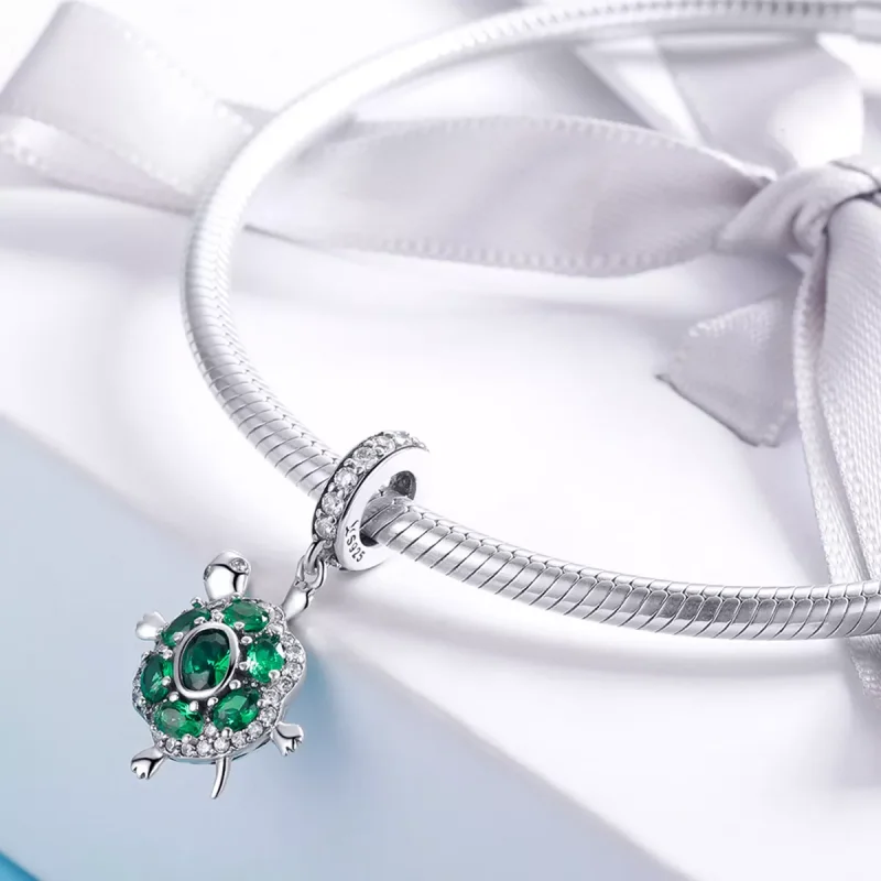 (bild till) Pandora Stil Hängberlock Sköldpadda - Scc1017 - View 3