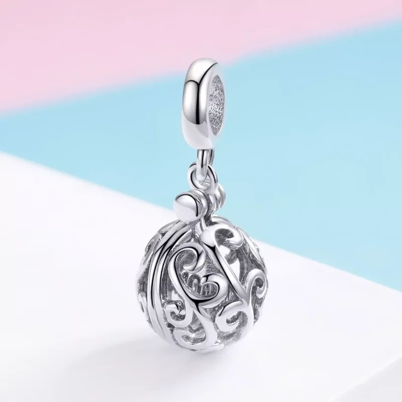(bild till) Pandora Stil Hängberlock Tacksamhet För Mamma - Scc1008 - View 2