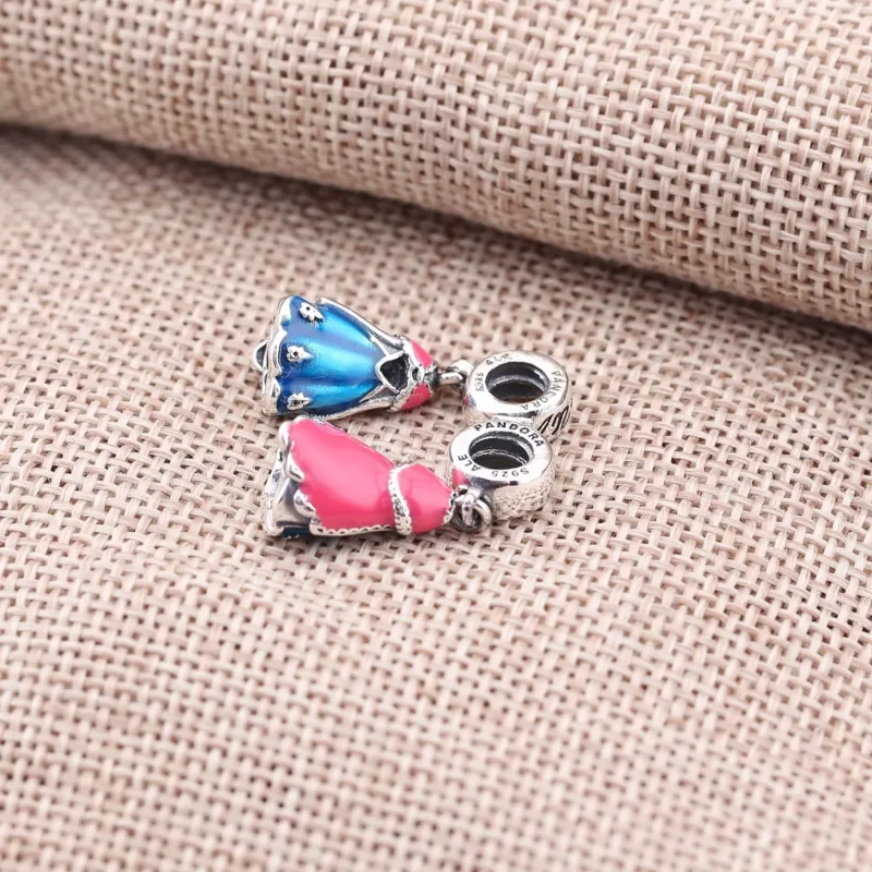 (bild till) Disney, PANDORA Anna's Dress Hängberlock 791591ENMX - View 3