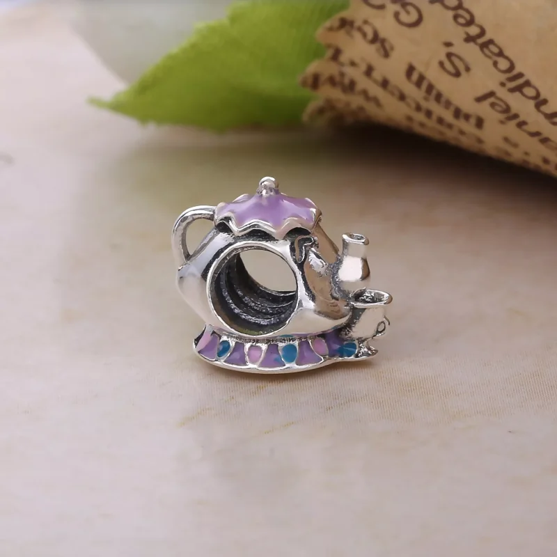 (bild till) Disney, PANDORA Mrs. Potts & Chip Beauty and the Beast Berlock 7 - View 2