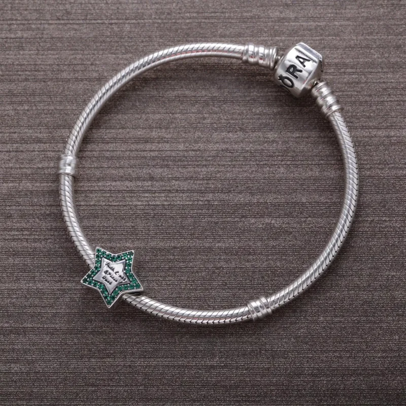 (bild till) Disney, PANDORA Tinker Bell Star Berlock 791920NPG - View 4