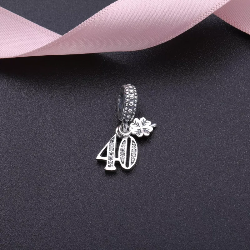 (bild till) PANDORA 40 års kärlek, Hängberlock 791288CZ - View 2