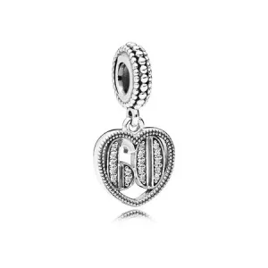 (bild till) PANDORA 60 års kärlek, Hängberlock 797265CZ