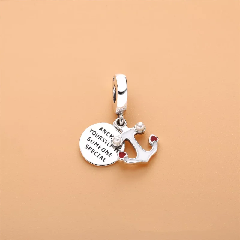 (bild till) PANDORA Anchor of Love Hängberlock 797208ENMX - View 3