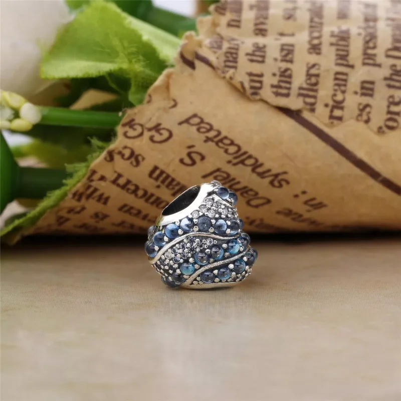 (bild till) PANDORA Aqua Hjärtat Berlock 797015NABMX - View 3