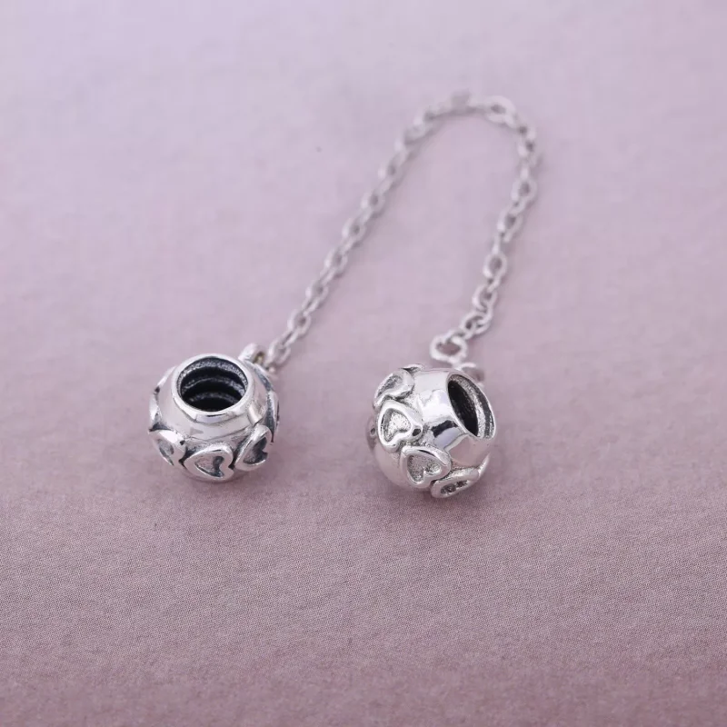 (bild till) PANDORA Band of Hearts Säkerhetskedja 791088 - View 2
