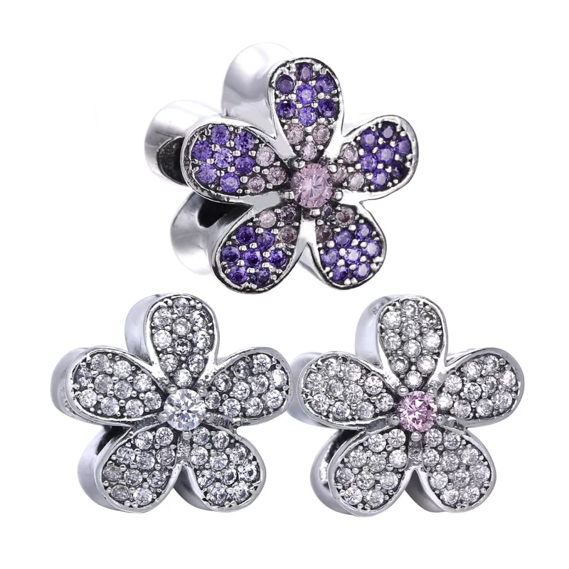 (bild till) Pandora Berlock Bländande Daisy Flower Diamonds - 791480Cz - View 5