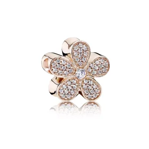 (bild till) Pandora Berlock Bländande Tusensköna 14 Karat Roséguld - 781480Cz
