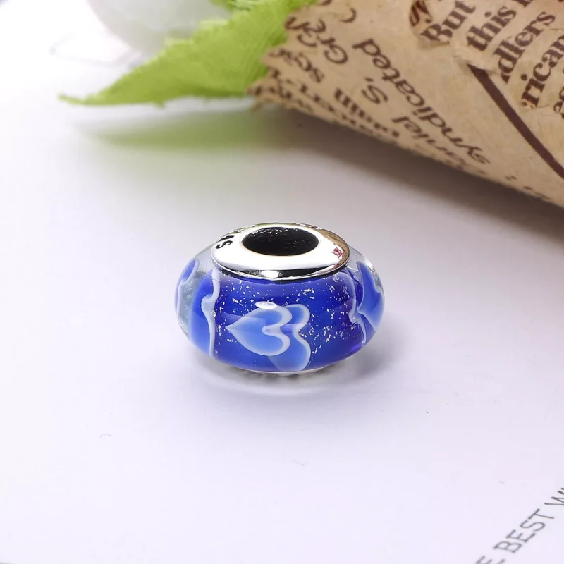 (bild till) Pandora Berlock Blomma Glas Murano - Pl00053-1 - View 3